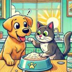 Comment empêcher le chien de manger dans la gamelle du chat ?