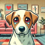 Les yeux rouges et larmoyants chez le chien : causes et solutions