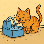 Fontaine à eau pour chat : un accessoire utile au quotidien